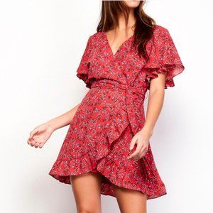 JACK by BB Dakota | Ruby Friendly Fire Wrap Dress